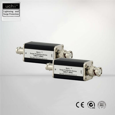 Uc 8VDC CCTV सर्ज प्रोटेक्शन डिवाइस, एल्युमिनियम अलॉय BNC सर्ज प्रोटेक्टर